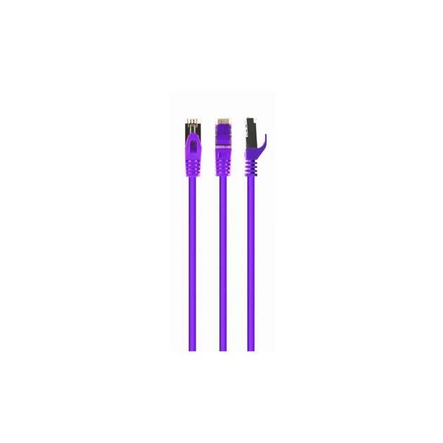 Патч-корд 30м S/FTP Cat 6A CU LSZH violet Cablexpert (PP6A-LSZHCU-V-30M) - зображення 1
