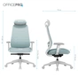 Офісне крісло OfficePro Omnis, OC640G (OC640G) - зменшене зображення 15