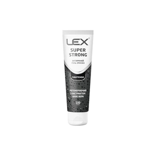 Інтимний гель-змазка Lex Condoms Super Strong Регенеруючий З екстрактом алое вера 100 мл (7640341151943) зображення 1