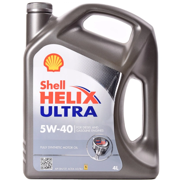 Моторное масло Shell Helix Ultra 5W40 4л (2082) - изображение 1