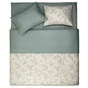 Постільна білизна Ardesto Gloria сатин папороть зелений полуторний 160х220 (ART1622FG) - зменшене зображення 4