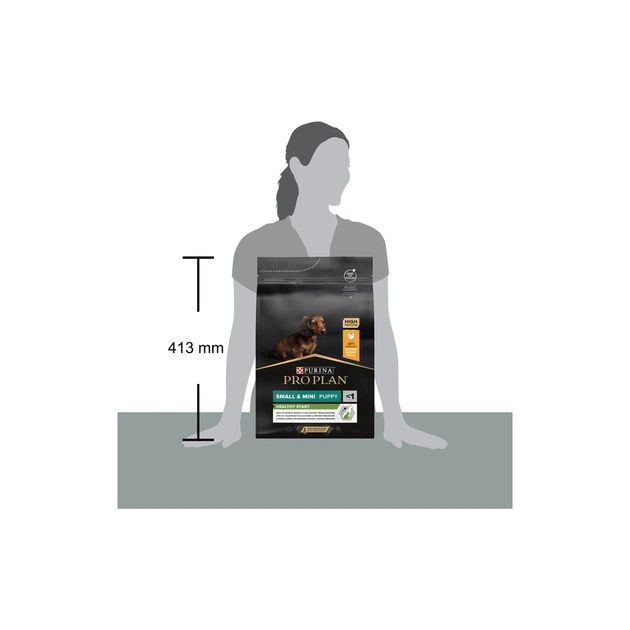 Сухий корм для собак Purina Pro Plan Dog Small&Mini Puppy з куркою і рисом 3 кг (7613035114340) - picture 4