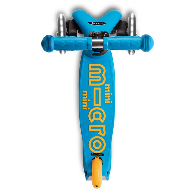 Самокат Micro Mini Deluxe Foldable LED" складний Блакитний океан" (MMD200) - изображение 5