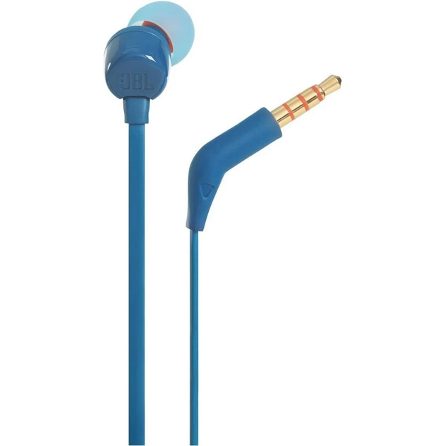 Гарнитура JBL Tune 110 Eco Blue (JBLT110BLUE) - изображение 1