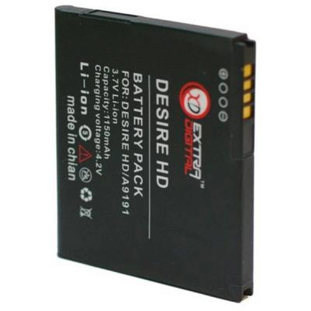 Акумуляторна батарея Extradigital HTC Desire HD (1150 mAh) (BMH6201) - picture 2
