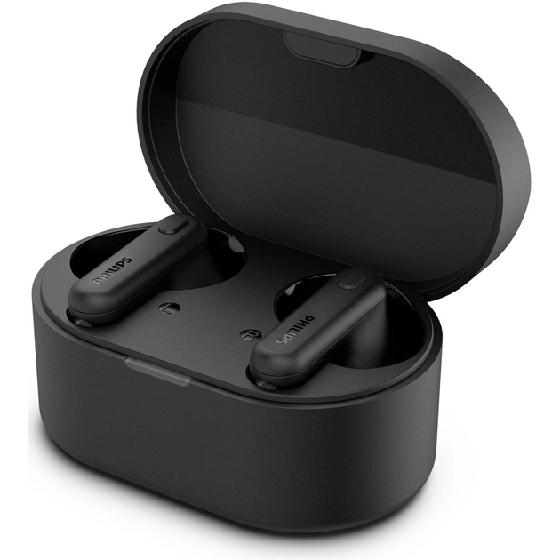 Навушники Philips TAT1108 True Wireless Black (TAT1108BK/00) - изображение 1