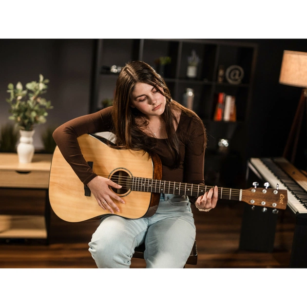 Гітара акустична Cort Earth 60 Natural Gloss - picture 7