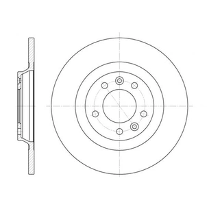Гальмівний диск REMSA 6690.00 зображення 1