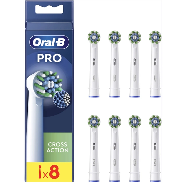Насадка для зубной щетки Oral-B Cross Action EB50RX (8) (8006540847855) - изображение 1