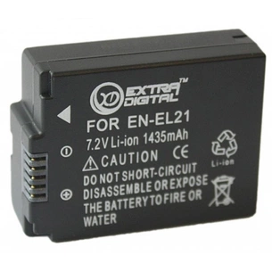 Акумулятор до фото/відео Extradigital Nikon EN-EL21 (DV00DV1388) зображення 1