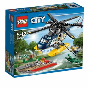Конструктор LEGO City Переслідування вертольотом (60067) зображення 1