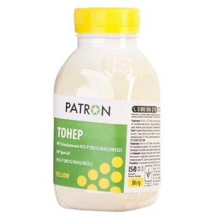 Тонер Patron HP CLJ Pro M176/M177/M252/M277/M452, CANON 045 YELLOW (PN-HCS-P-Y-050) picture 1