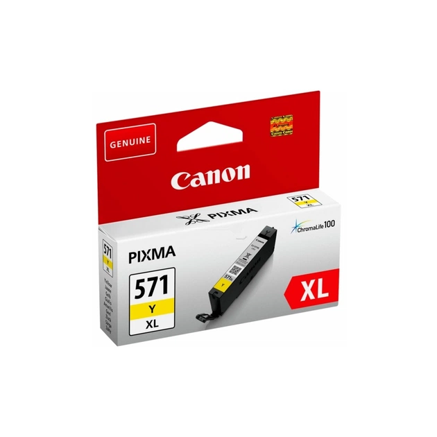 Картридж Canon CLI-571YXL XL Yellow (0334C001) - изображение 1