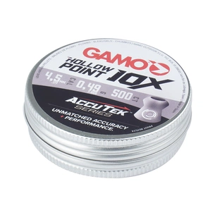 Пульки Gamo 10x HollowPoint AccuTek 4,5 мм 0,49 г 500 шт (6322546-AK) изображение 1