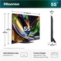 Телевізор Hisense 55UR8S - зменшене зображення 2