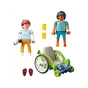Конструктор Playmobil Пацієнт в інвалідному візку (6336525) - зменшене зображення 3