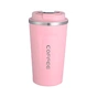 Термокружка Merlion MugCoffe 500 мл з відкидною кришкою, рожева (MugCoffe-500Pink) - зменшене зображення 1