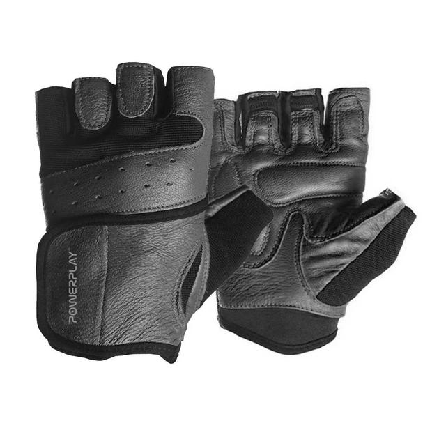 Рукавички для фітнесу PowerPlay 2229 Чорні XL (PP_2229_XL_Black) - изображение 1