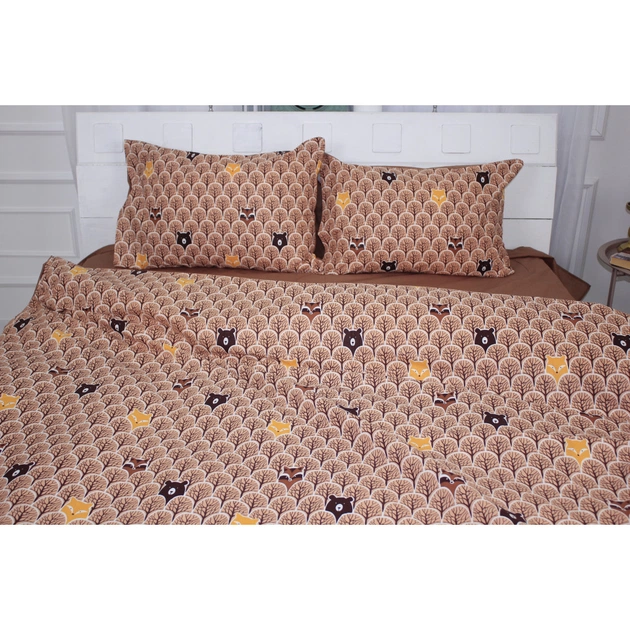 Постільна білизна MirSon Бязь Ranforce Elite 17-0525 Fabulous forest 110х140 (2200004659961) - зображення 1