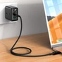 Дата кабель USB-C to USB-C 1.2m 100W with display C7-03 Acefast (6974316282778) - уменьшенное изображение 6