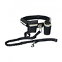 Повідець для собак Trixie Hands Free ремінь 60-120 см/40 мм, повідець 1-1.35 м/25 мм чорний (4011905012759) - зменшене зображення 1