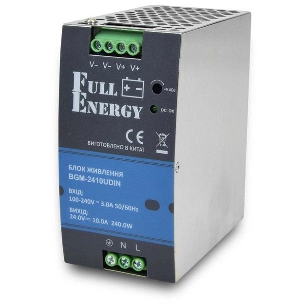 Блок питания для систем видеонаблюдения Full Energy BGM-2410UDIN - изображение 1