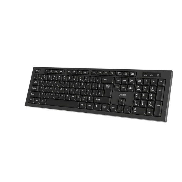 Комплект AOC KM210B Wireless UA Black (KM210B/97) - изображение 8