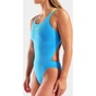 Купальник Arena Swimsuit Tech Multi Solid 008054-820 блакитний, жовтий 40 (3468337740117) - зменшене зображення 3