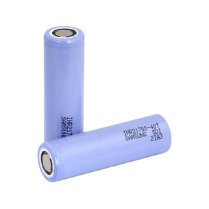 Акумулятор 21700 4000mAh, 35A, 4.2/3.6/2.5V Samsung (INR21700-40T) зображення 1