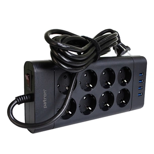 Мережевий фільтр живлення Patron SP-1683-USB (EXT-PN-SP-1683-USB) зображення 1