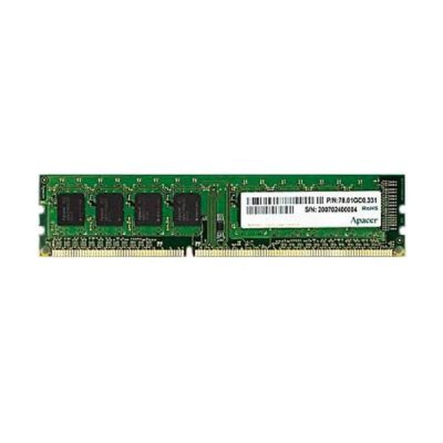 Модуль пам'яті для комп'ютера DDR3 4GB 1066 MHz Apacer (AU04GFA06C7QBGC) - зображення 1