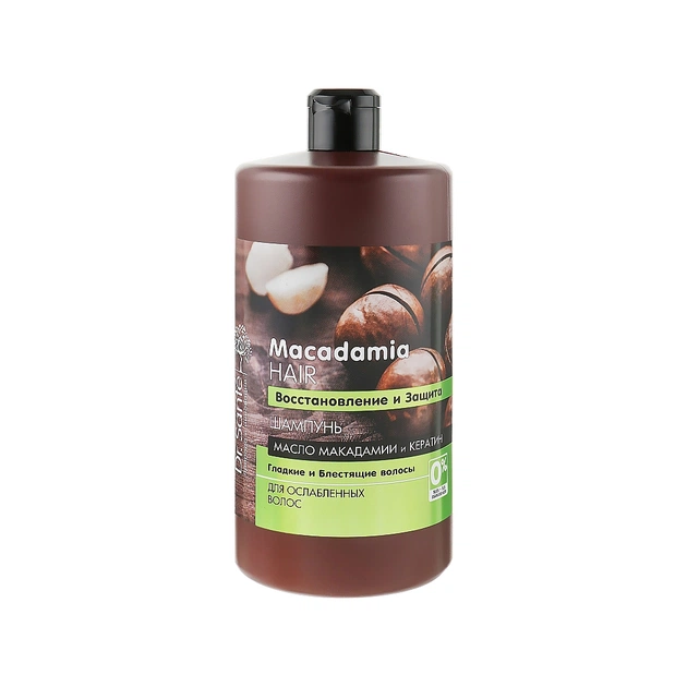 Шампунь Dr. Sante Macadamia Hair Відновлення та захист 1000 мл (4823015935312) - зображення 1