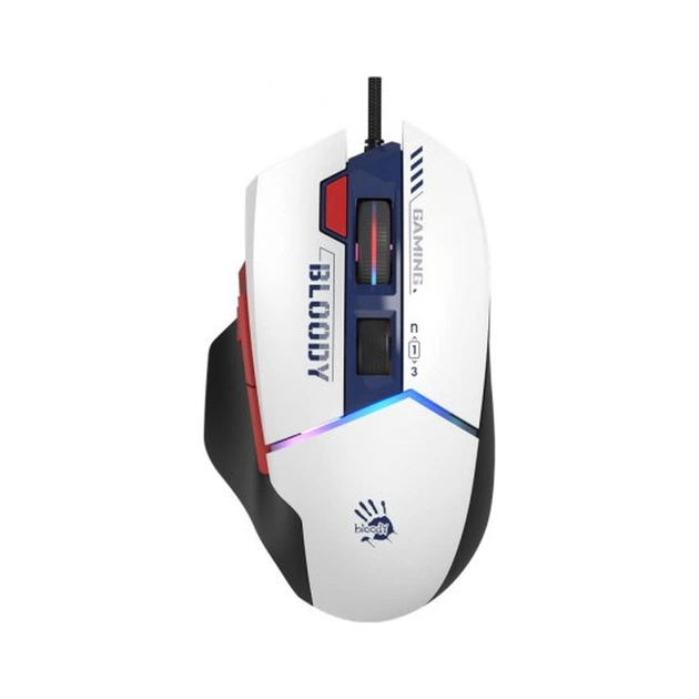 Мишка A4Tech Bloody W95 Ultra USB White/Black (4711421002325) - зображення 1