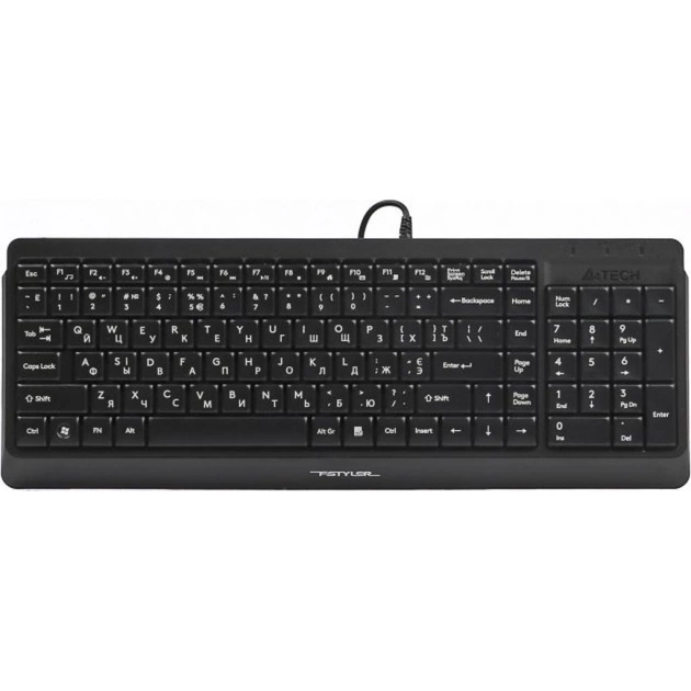 Клавиатура A4Tech FK15 Black (4711421957861) - изображение 1