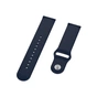 Силіконовий ремінець BeCover для Samsung Galaxy (20mm)/Watch 5/ Watch 4 40/44mm/Watch 4 Classic 42mm/Watch Active/Active 2 40/44mm/Watch 3 41mm/Gear S2/Classic/Gear Sport Blue-Horizon (706179) - зменшене зображення 3