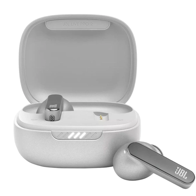 Навушники JBL Live Pro 2 TWS Silver (JBLLIVEPRO2TWSSIL) - зображення 1