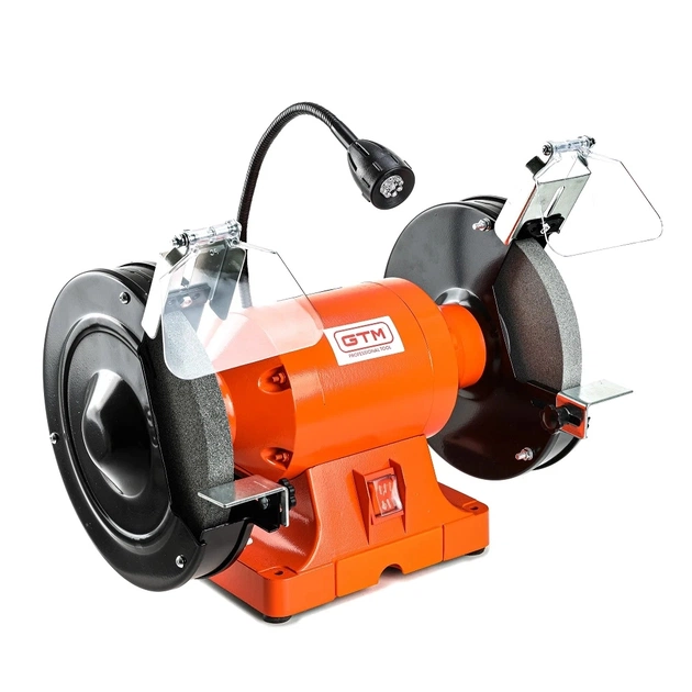 Точильний верстат GTM 200мм 400Вт 230В з підсвіткою MD3220AL-1 200*20*16 (MD3220AL-1) - picture 2