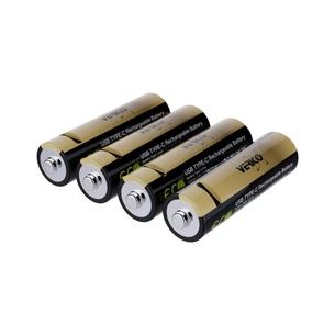 Акумулятор Verico AA USB Type-C 2220mAh/3330mWh-1.5V Li-ion 4шт./уп. (Loop Energy PRO) (1UDBT-A6WEAC-NN) picture 1