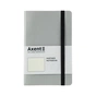 Книга записна Axent Partner Soft 125х195 мм в точку 96 аркушів Срібляста (8312-34-A) - зменшене зображення 1
