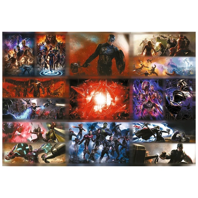 Пазл Trefl UFT Marvel Heroes Остаточна колекція, 13500 елементів (5900511810240) - зображення 3