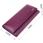 Гаманець Canpellini З натуральної шкіри Фіолетовий (21630) - зменшене зображення 3