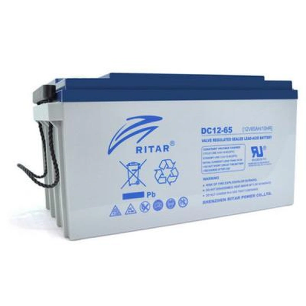 Батарея к ИБП Ritar AGM DC12-65, 12V-65Ah (DC12-65) - изображение 1