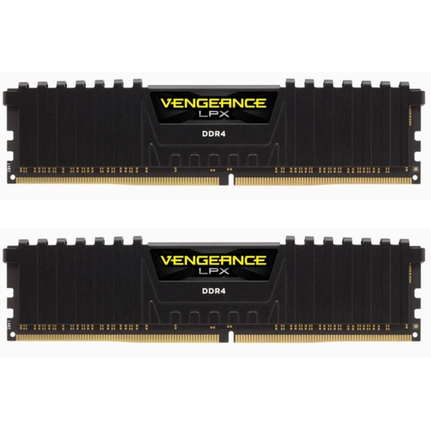 Модуль пам'яті для комп'ютера DDR4 16GB (2x8GB) 4333 MHz Vengeance LPX Black Corsair (CMK16GX4M2K4333C19) - изображение 1