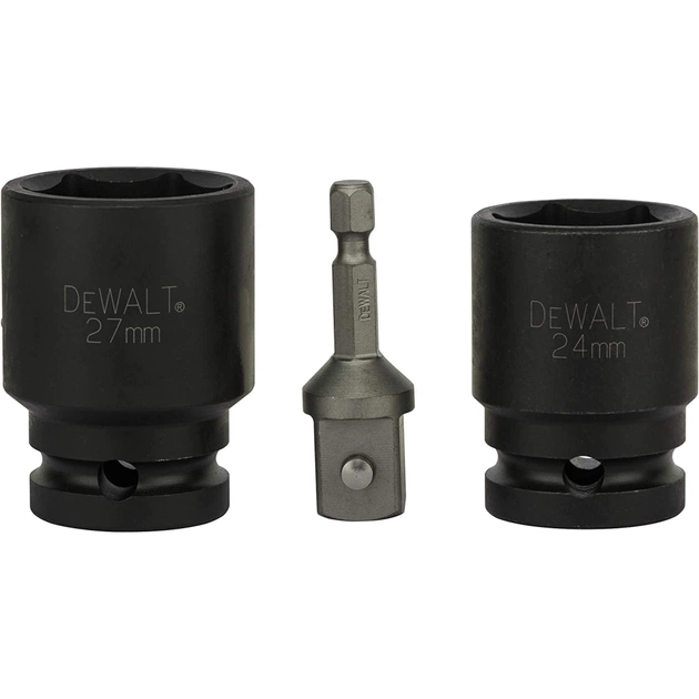 Набір торцевих головок DeWALT ударних торцевих 1/2" EXTREME IMPACT, 17 шт (DT7506) - picture 5