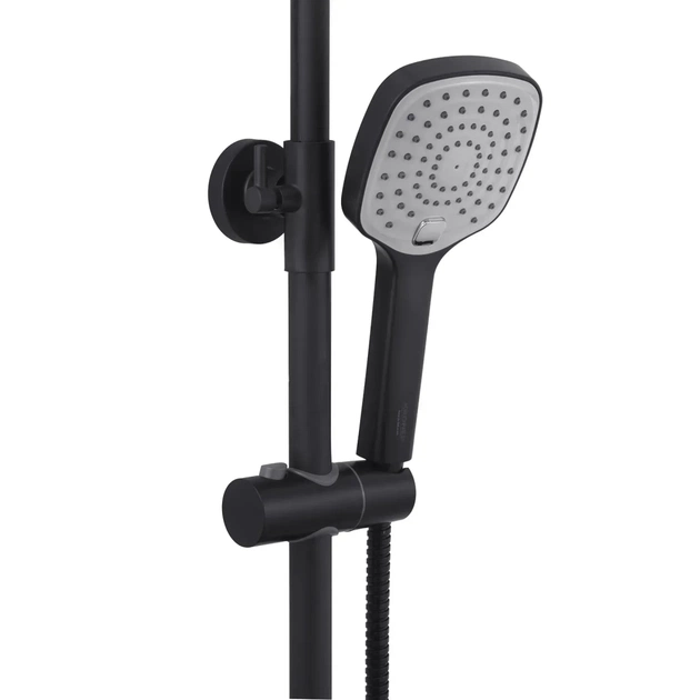 Душовий гарнітур Kroner Armada-SCH067 + змішувач Kubus-SCH010 (CVS30221) - зображення 9