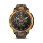 Смарт-годинник Garmin Instinct Crossover AMOLED, BronzeSunburst/Cocoa, GPS смарт-годинник (010-03398-01) - уменьшенное изображение 2