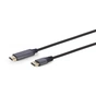 Кабель мультимедійний DisplayPort to HDMI 1.8m 4K 60Hz Cablexpert (CC-DP-HDMI-4K-6) - зменшене зображення 2