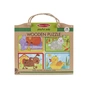 Пазл Melissa&Doug деревянные в футляре "Игривые друзья" (MD31364) - уменьшенное изображение 1