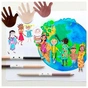 Карандаши цветные Faber-Castell Children of the World 12 кольорів + 3 шт (511514) (32331) - уменьшенное изображение 2
