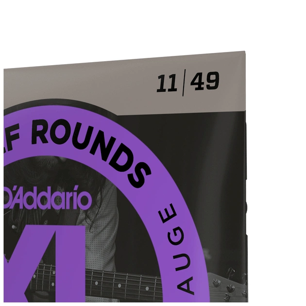Струни для гітари D'Addario XL Half Rounds Medium (11-49) (EHR370) - picture 4